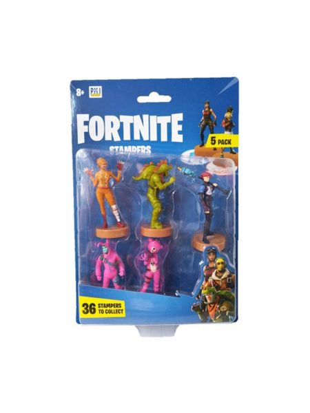Figuras Originales Fortnite Stampers - 5 pack