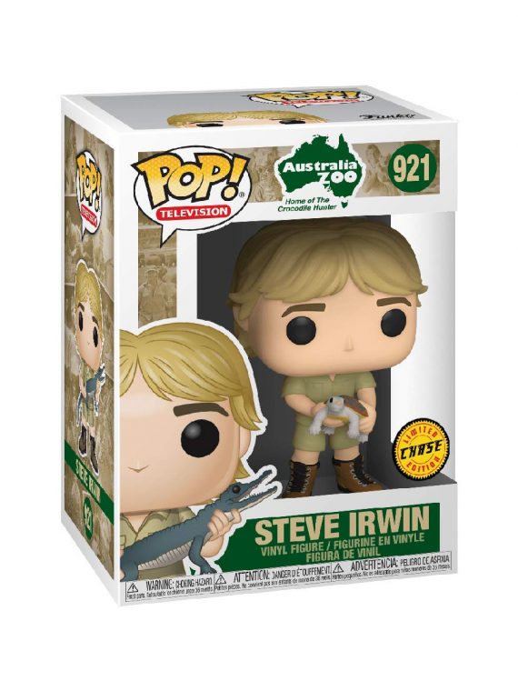 Funko Pop Television Australia Zoo 921 - Steve Irwin Chase