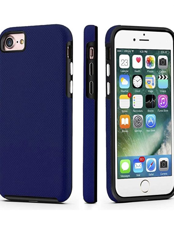 Case Protector Rock Para iPhone 8 x Azul