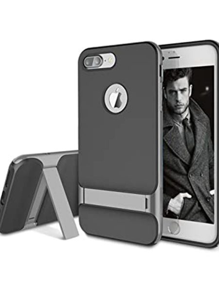 Case Protector Royce Series Para iPhone8 plus x Gris