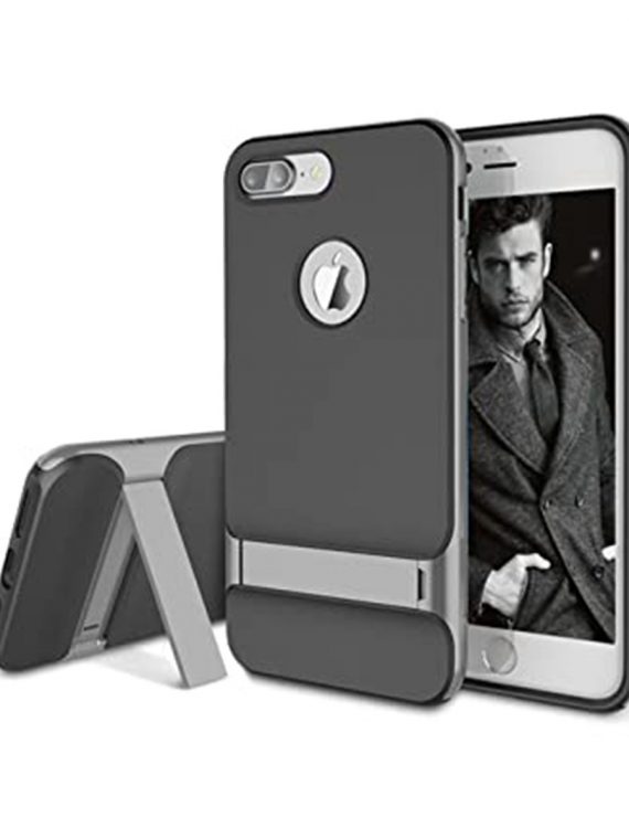 Case Protector Royce Series Para iPhone8 plus x Gris
