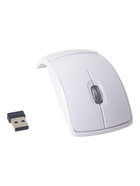 Mouse Inalámbrico Plegable Blanco - Ikafree