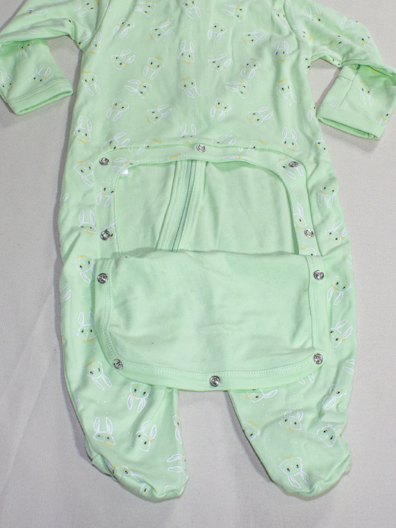 Pijama con bolsillo trasero